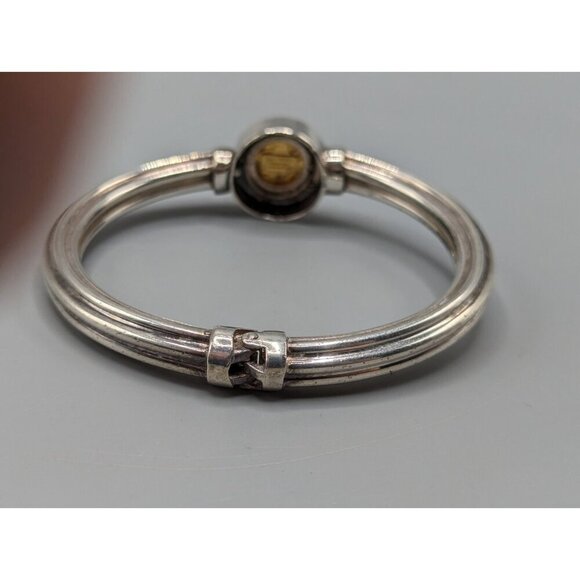 Tagliamonte Roman Intaglio Seal Bracelet Gold Sterling Silver 925 14K Italy - Picture 9 of 14